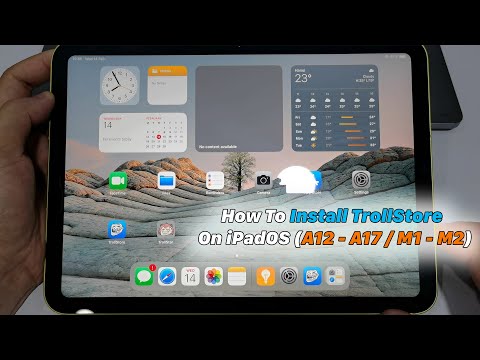 How To Install TrollStore On iPadOS (A12 - A17 / M1 - M2)