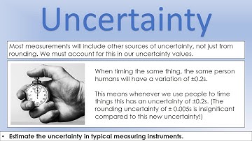 A Level Physics: Estimating and combining uncertainties