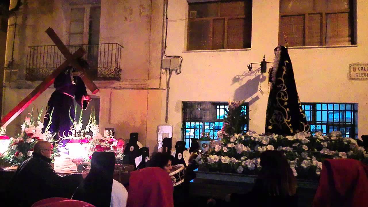 Semana Santa procesión del Santo Encuentro Bulbuente