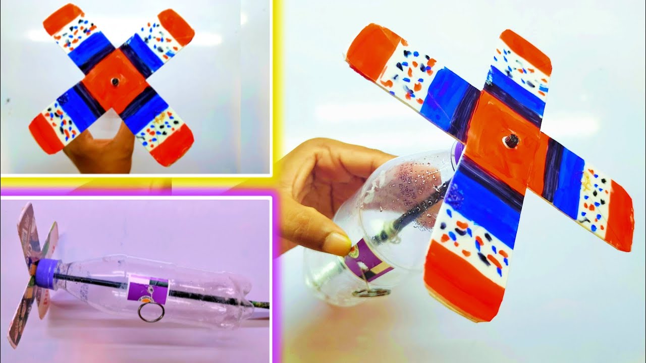 Como Hacer un Ventilador con Botellas de Plástico - How to Make a Fan