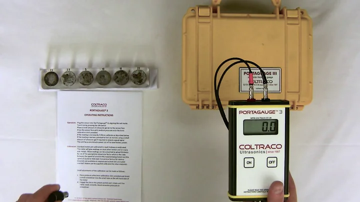 Portagauge® 3 Ultrasonic Thickness Gauge - Intro & Demo