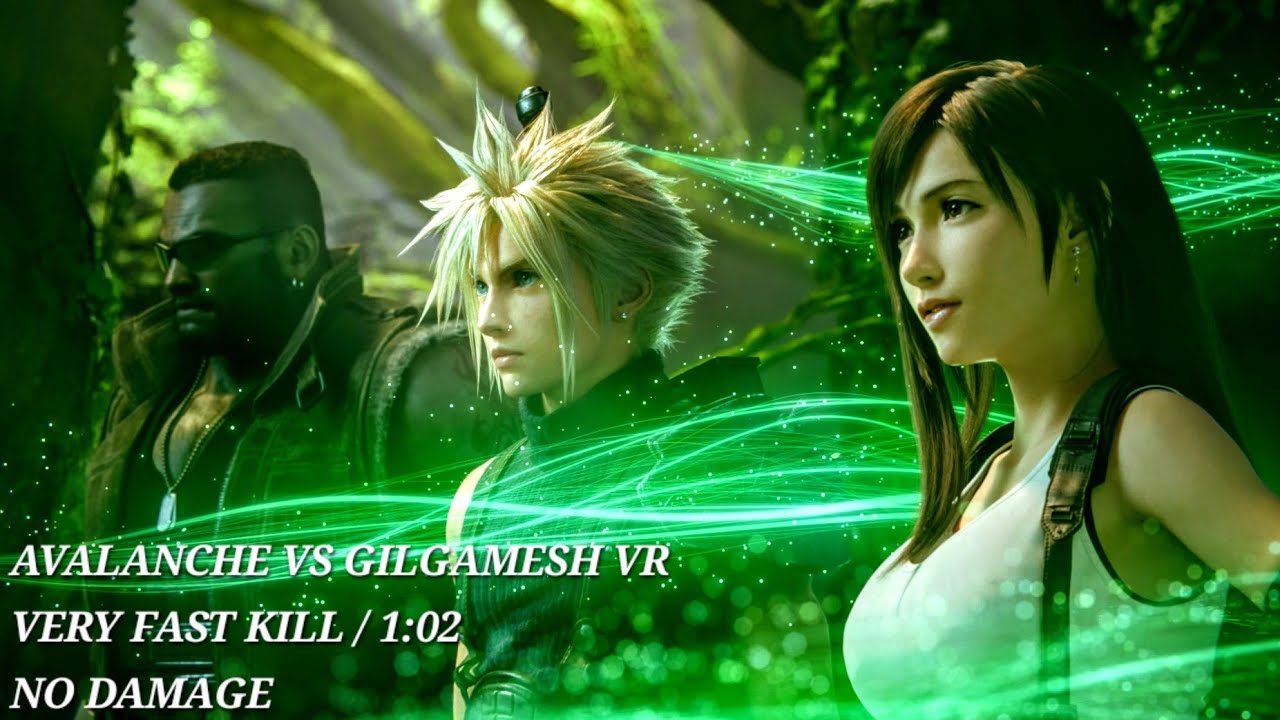 FF7 REBIRTH : AVALANCHE VS GILGAMESH VR [ 
