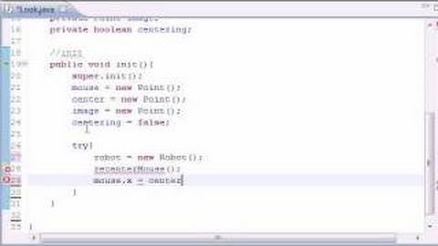 Java Game Development - 33 -  Intro to Mouselook