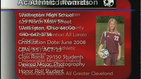 Andrea Miner Soccer Highlight Video