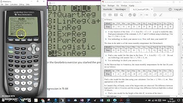 sine regression ti84