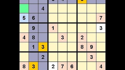 How to Solve Los Angeles Times Sudoku Expert November 4, 2022