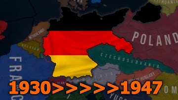 1930 to 1947 WW2 - Hoi4 Timelapse