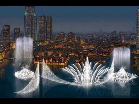 Самый большой и самый дорогой музыкальный фонтан в мире - YouTube