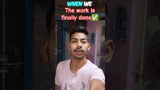 The work is finally done #minivlog #shorts #vlog #work #vlogs #vlogswithnishant #dalyvlog