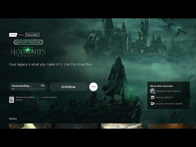 How to preload Hogwarts Legacy on PS5? size and more explained