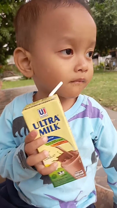 minum susu ultra coklat #shorts