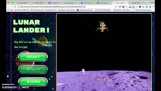 CSII Lunar Lander Move Lander