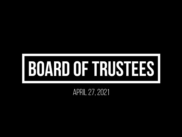 SPLD Board of Trustees Meeting 4/27/2021