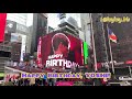 TREASURE (트레저) Yoshi Birthday AD in Times Square 05/15/00