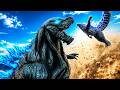 Stay Away From Godzilla Earth And Hydraulic Press Trap - Animal Revolt Battle Simulator