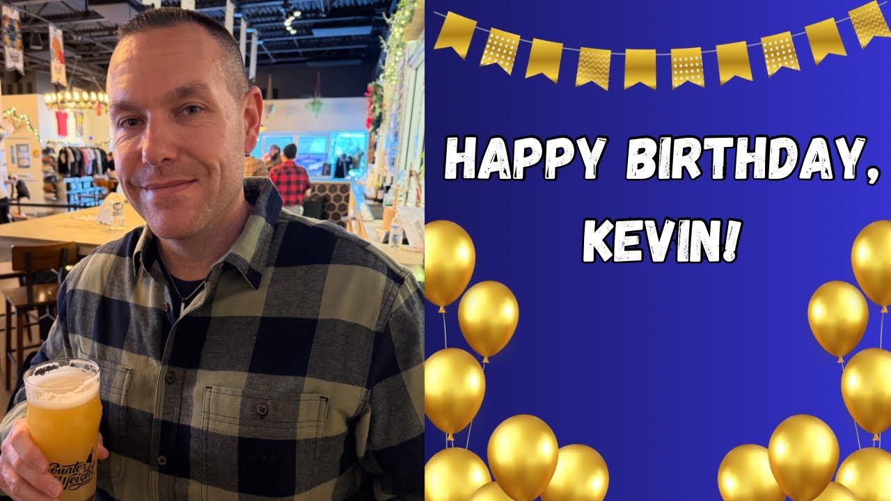 Отпразднуйте день рождения Кевина вместе с нами!