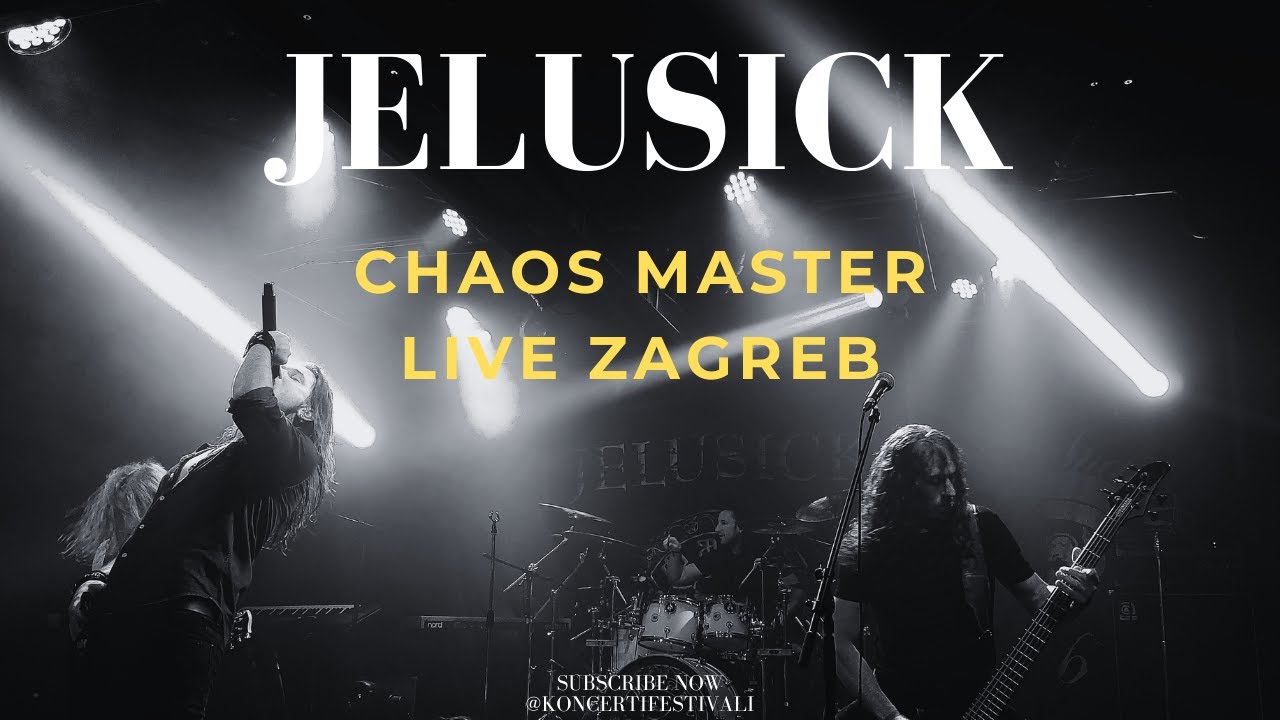 Dino Jelusick Band's Chaos Master Live Zagreb