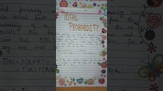 Famous Maths project on topic Probability , Class 12th Profile