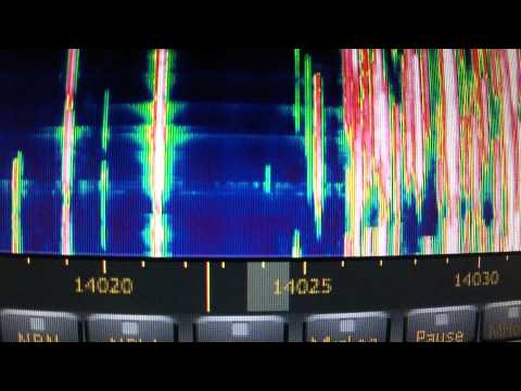 ST0R DXpedition CW 20m Pile-Up (with 15 KHz Split)