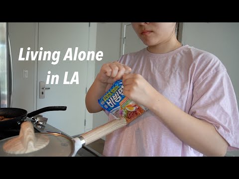 Living Alone in LA | a few chill days in my life