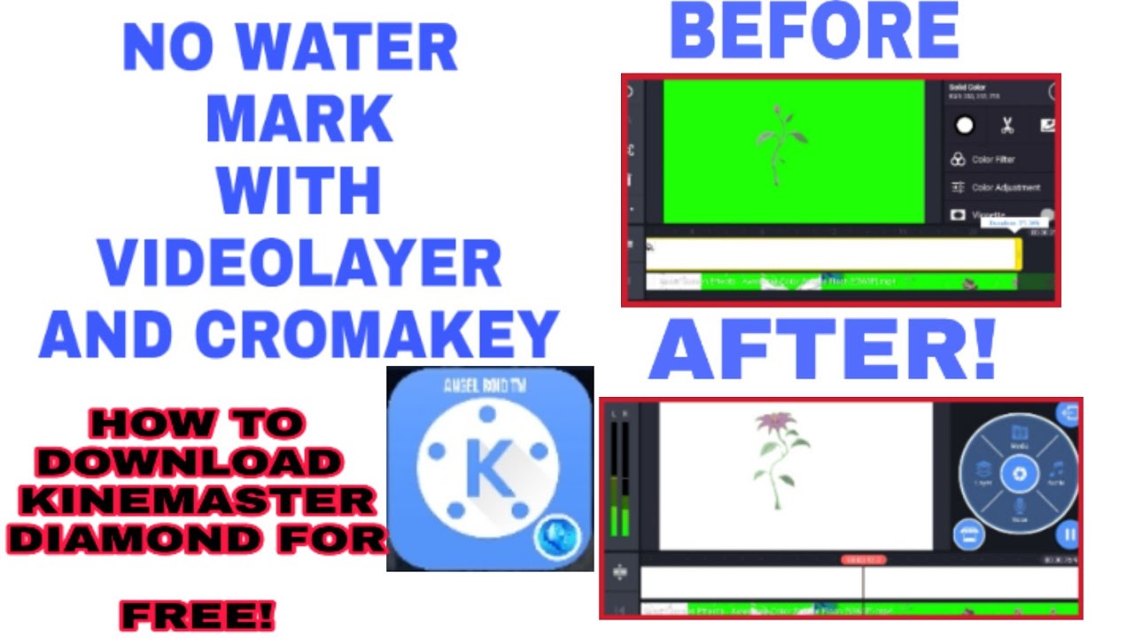 Kinemaster Diamond Without Watermark HOW TO DOWNLOAD KINEMASTER DIAMOND WITHOUT WATERMARK WITH CROMA KEY AND