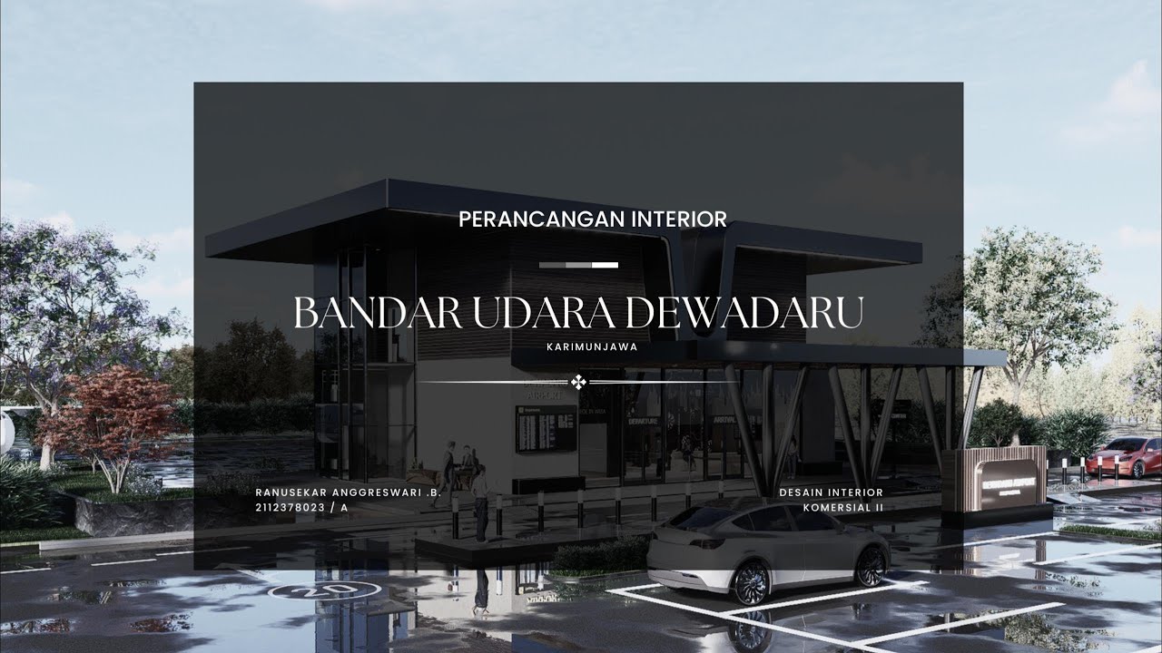 REDESIGN INTERIOR - Bandar Udara Dewadaru II Desain Interior Komersial 2