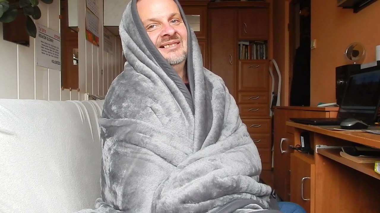 Nowy koc z poliakrylu od Tekstylarium.pl 1.12.2023.