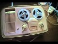 The Grundig TK 1 portable reel-to-reel recorder, 3-inch ( ! )