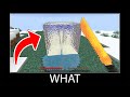 Minecraft wait what meme part 145 realistic minecraft ice vs lava knife