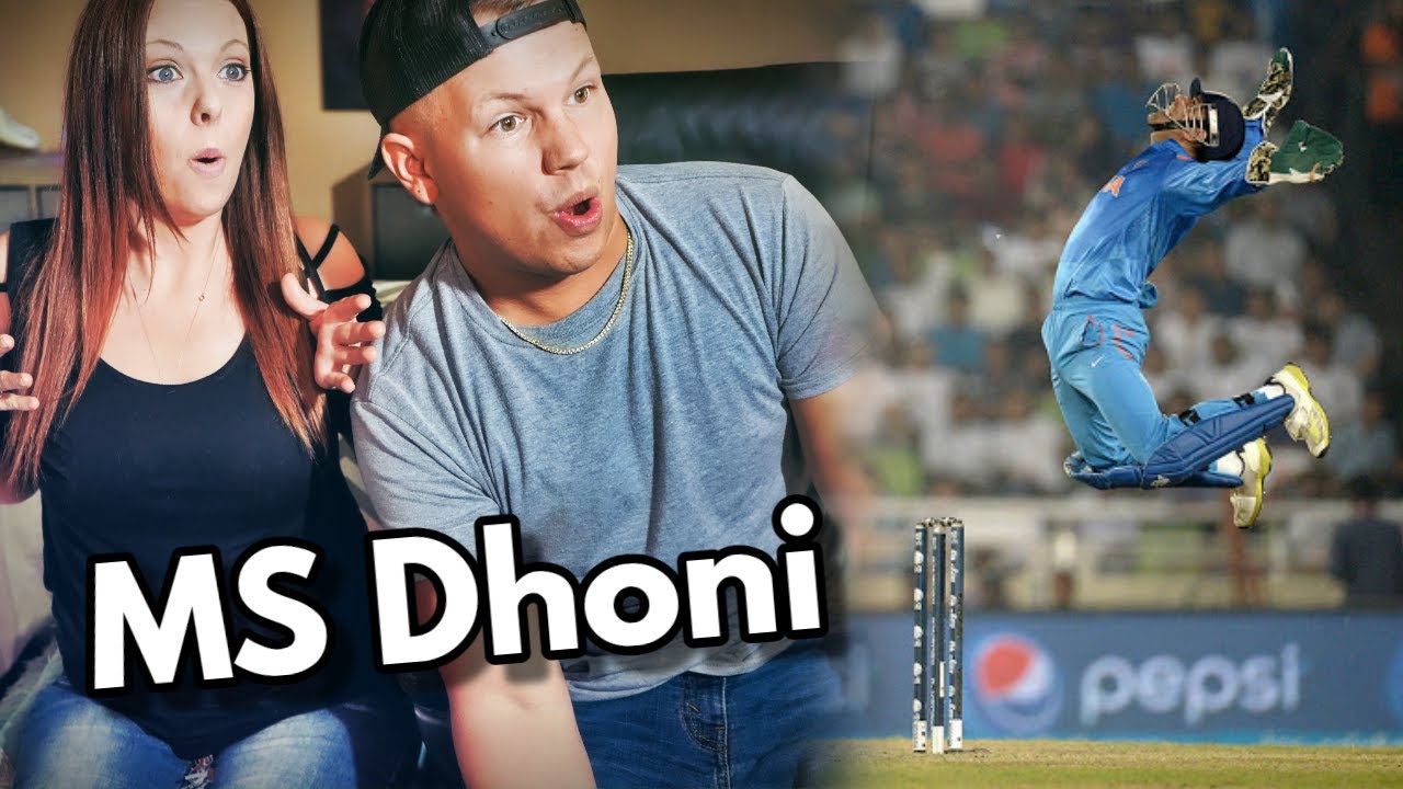 Пара реагирует на действия г-жи Дхони Уикет