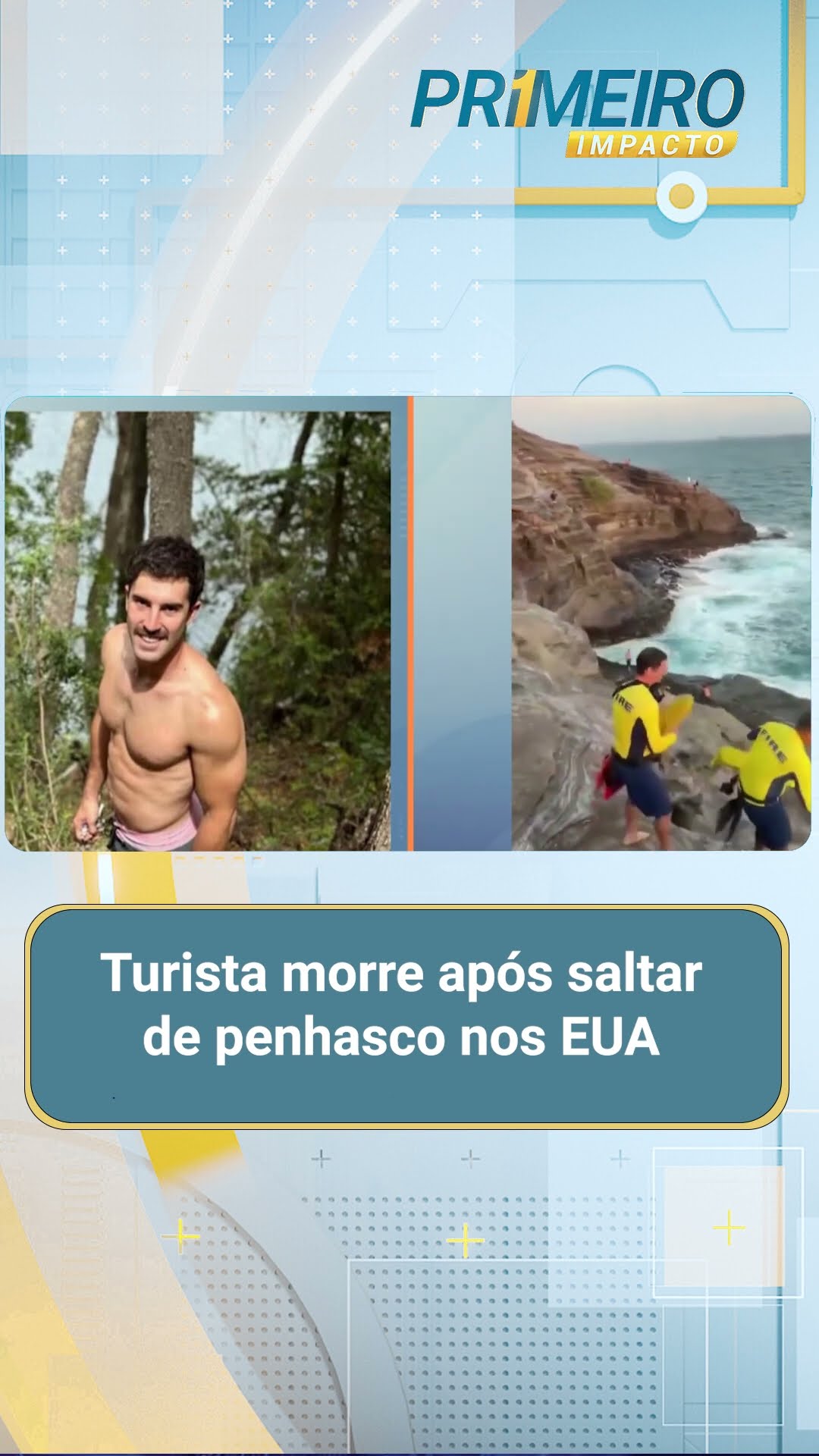Turista morre após saltar de penhasco nos EUA
