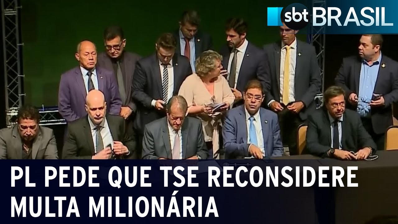 PL pede que TSE reconsidere multa milionária | SBT Brasil (30/11/22)