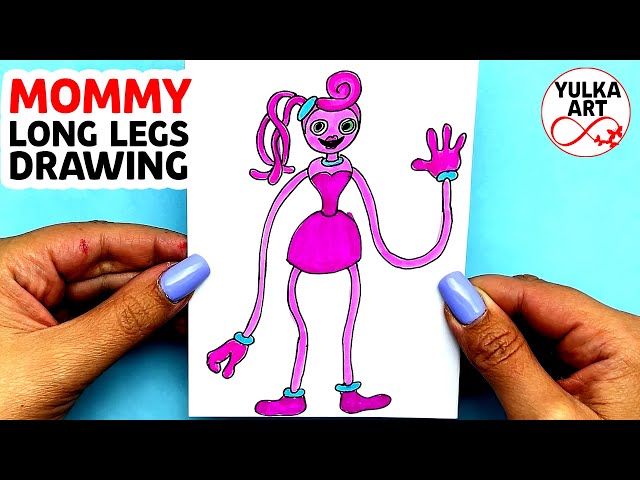 Nick☃️🤟❄️ on X: Mommy Long Legs drawing from Poppy Playtime