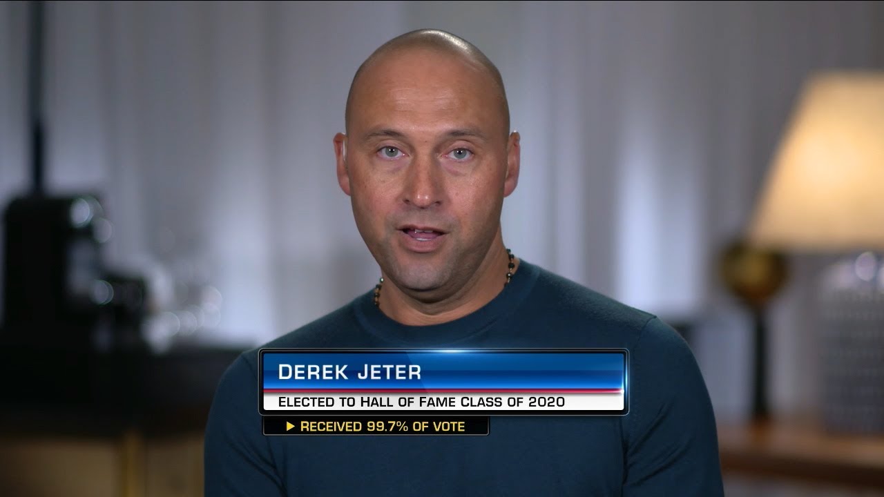 Derek Jeter Discusses Being Elected to the Hall of Fame 