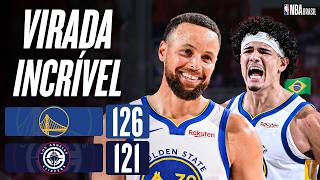 Curry Leads The Warriors Advance In The Play-In, With Help From Gui Santos - Nba Highlights