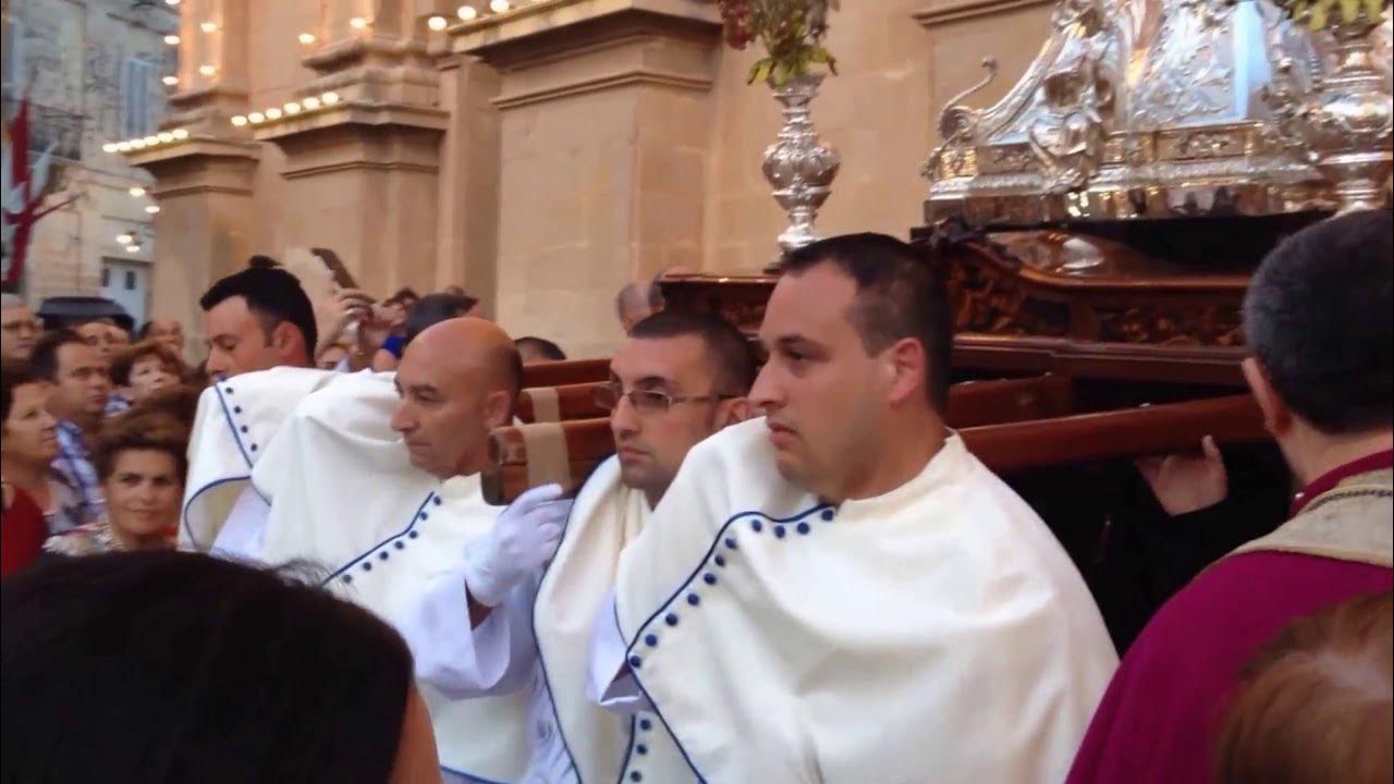 Feast of Our Lady of Victories in Naxxar Sept 2014 - YouTube