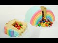 Rainbow Piñata Cake selber machen how to make a Pinata Cake