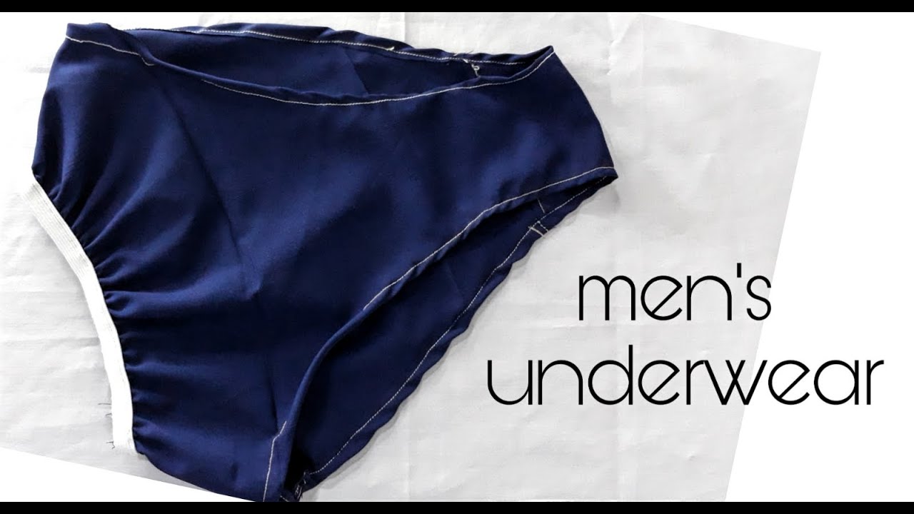 सीखिए जेन्स अंडरबीयर काटने और सीलने का सही और आसान तरीक़ा/cutting and  stiching of mens underwear 