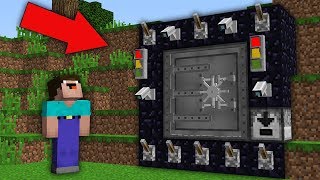 Minecraft NOOB vs PRO: NOOB FOUND THIS SUPER SECURE BUNKER IN VILLAGE! Challenge 100% trolling