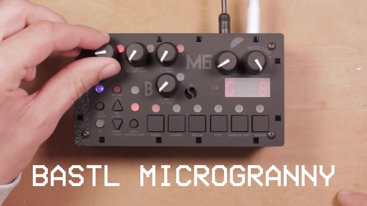 Bastl Microgranny 2.0 - Demo and tape sampling