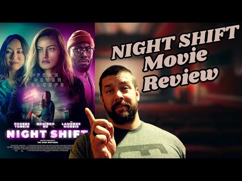 Night Shift (2024) Movie Review | Phobe Tonkin, Madison Hu, and Lamorne Morris