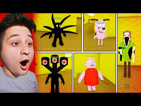 გაიქეცი და იპოვე საშიში მონსტრები Backrooms Morphs roblox ubralod noobi