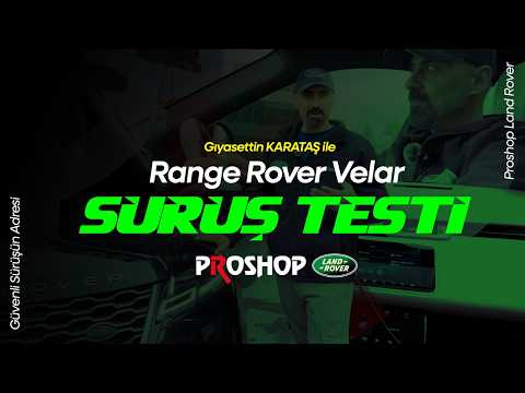 Range Rover Velar Test Sürüşü | Land Rover Neden SADECE Uzmanına Bırakılmalı?