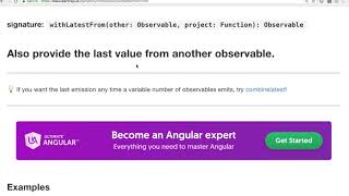 [RxJS v6] 06 - pairwise, race, startWith, withLatestFrom, zip