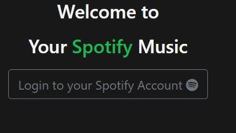 CS50 2022 Final Project: Your Spotify Music