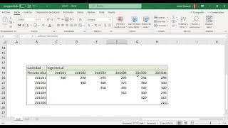 Excel: cómo convertir una fecha en período.