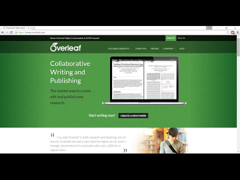 An Introduction to Overleaf