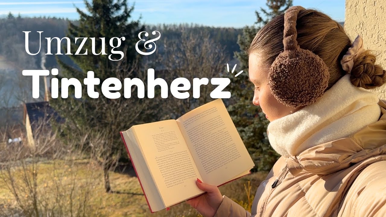 Cozy Lesevlog: Umzug, Tee & Tintenherz lesen | Bücher auspacken & Buchempfehlungen aus der Heimat 📖