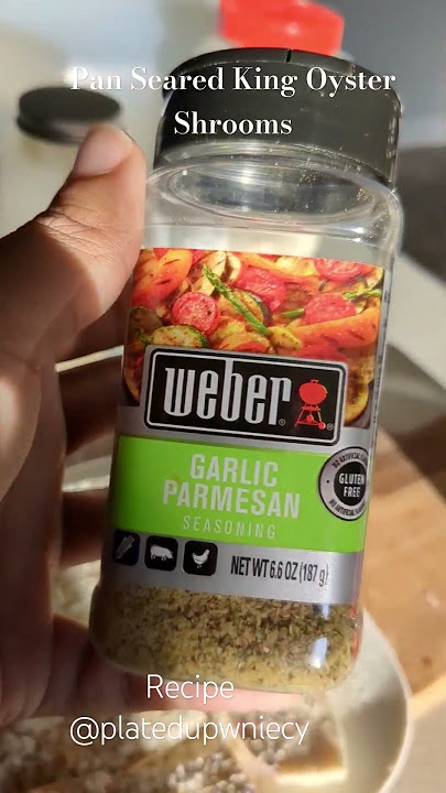 Weber Garlic Parmesan Seasoning, 2.6 oz