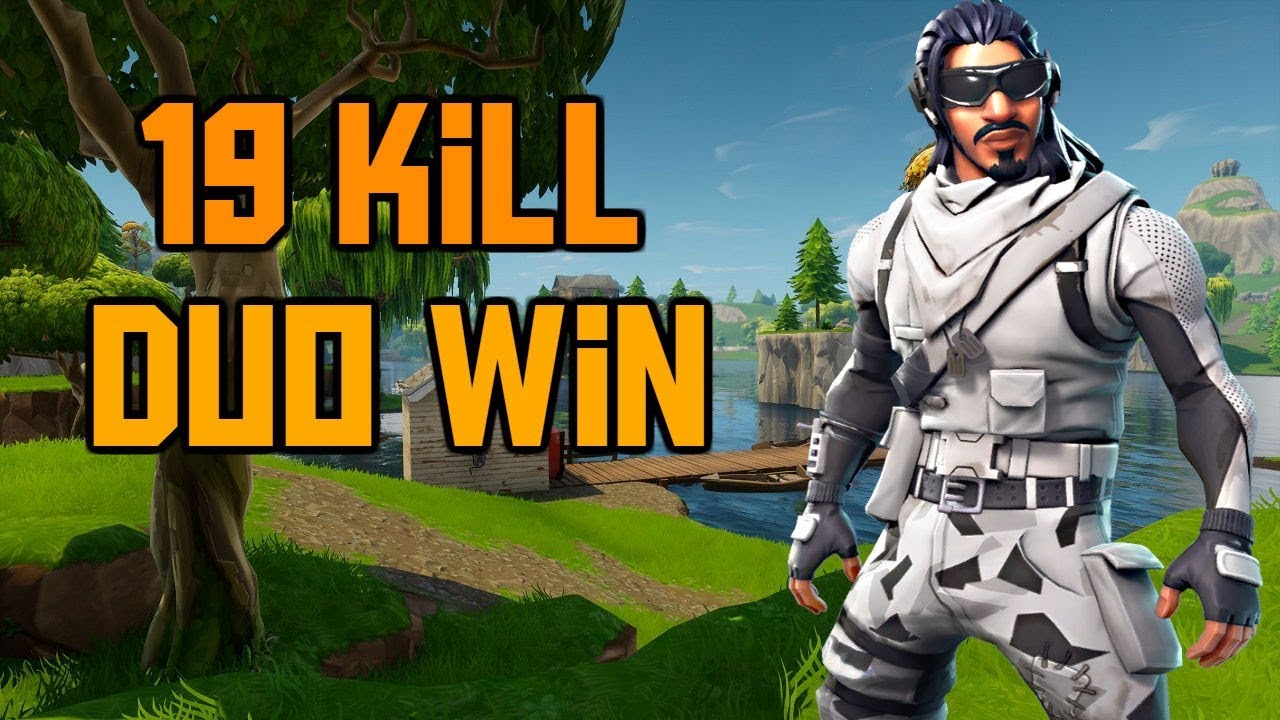 19 KILL DUO WIN!! Fortnite Battle Royale - YouTube